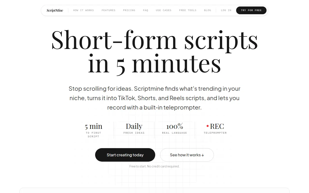 Scriptmine