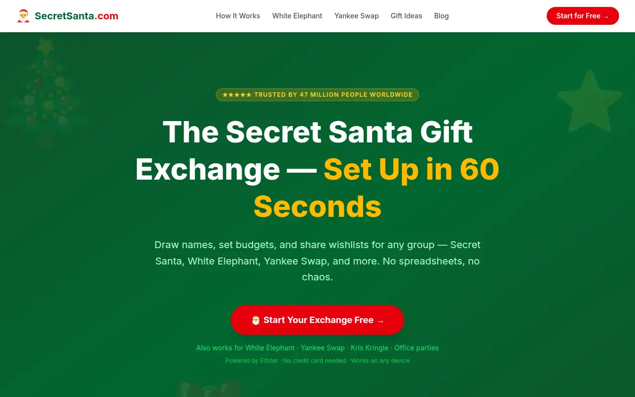 Secret Santa Gifting Network