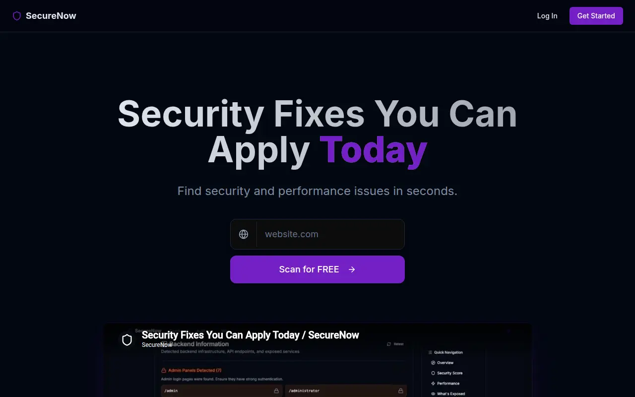 SecureNow