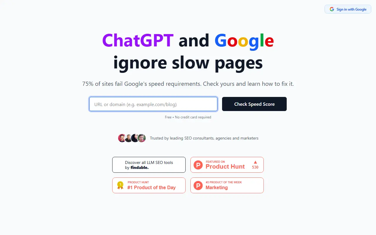SEO Speed Test