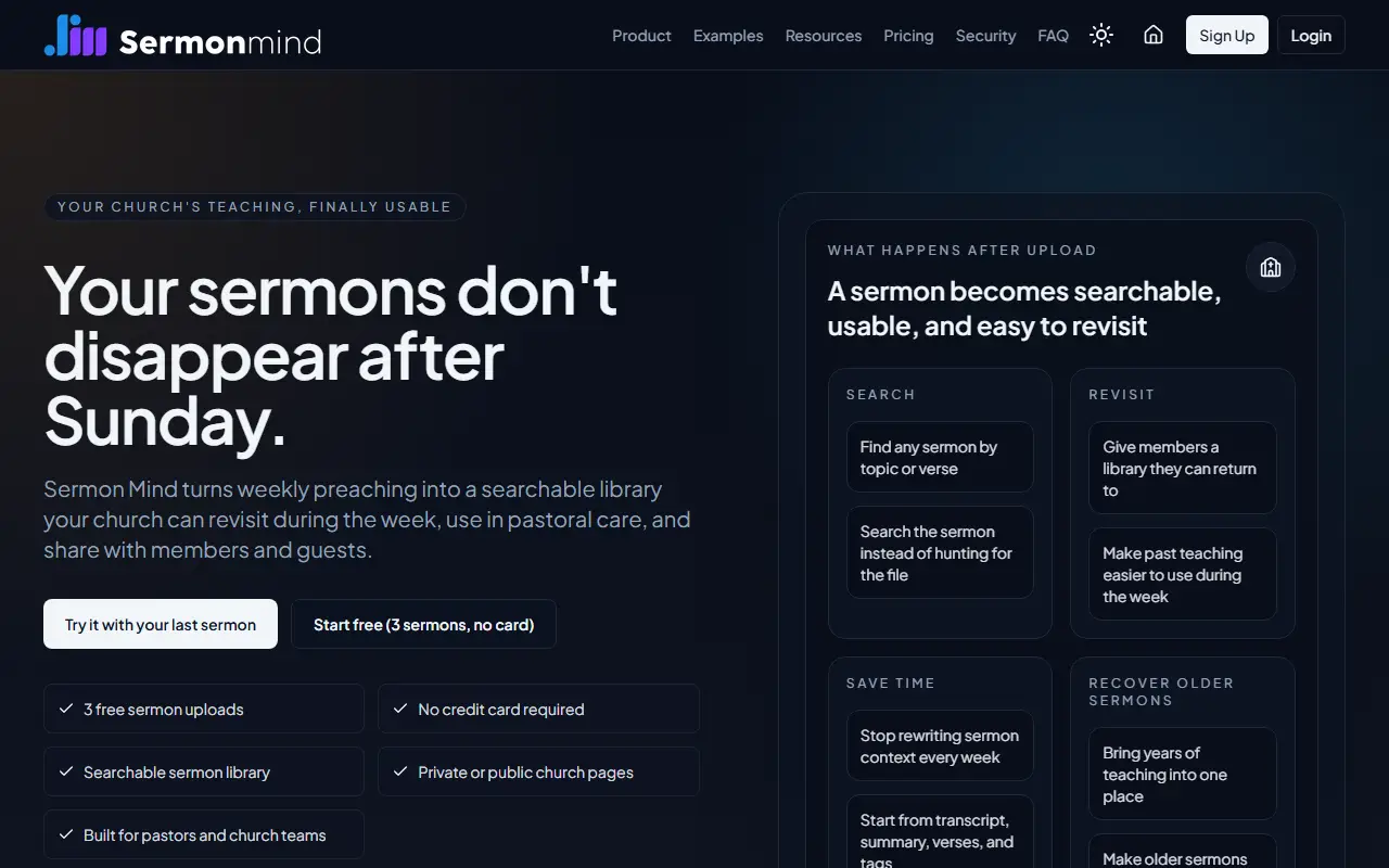 Sermon Mind