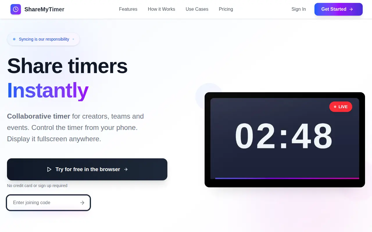 ShareMyTimer
