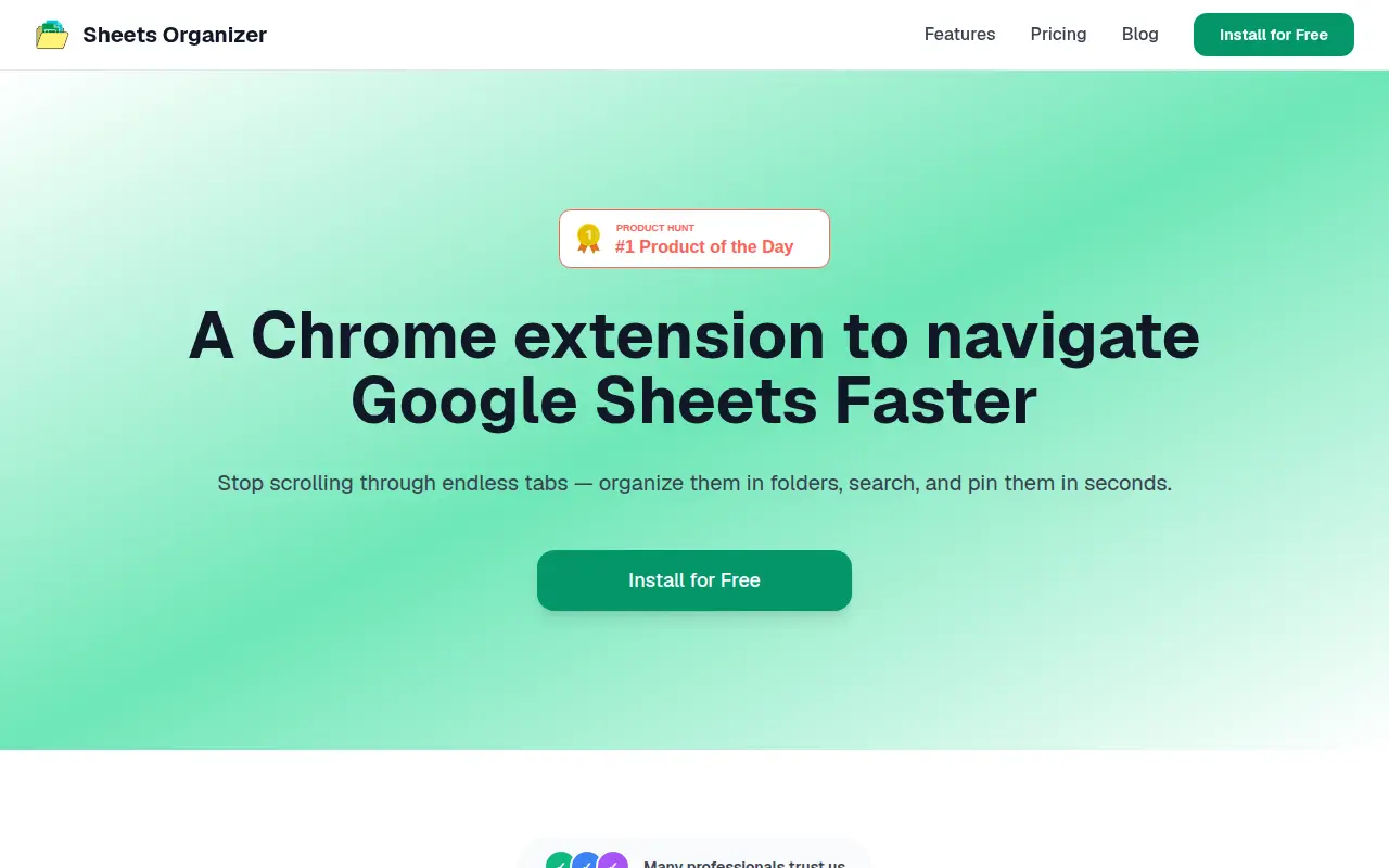Sheets Organizer