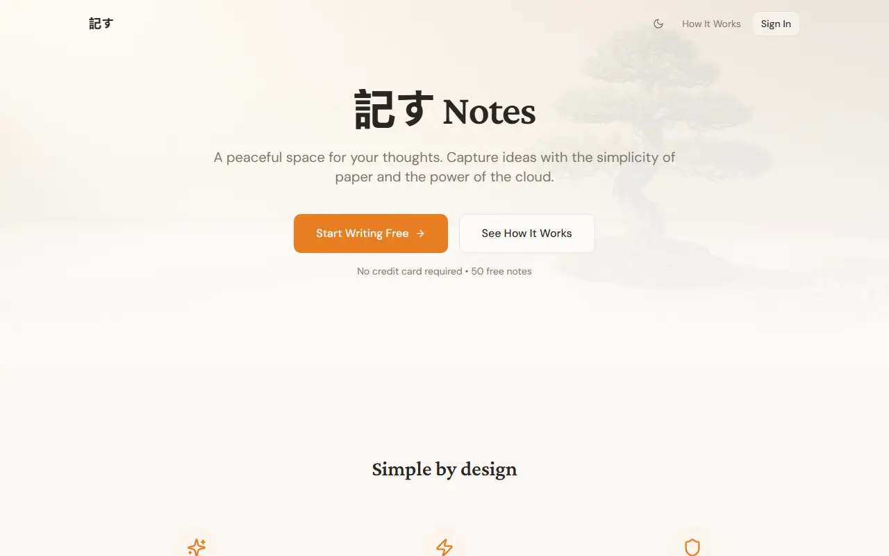 Shiru Notes