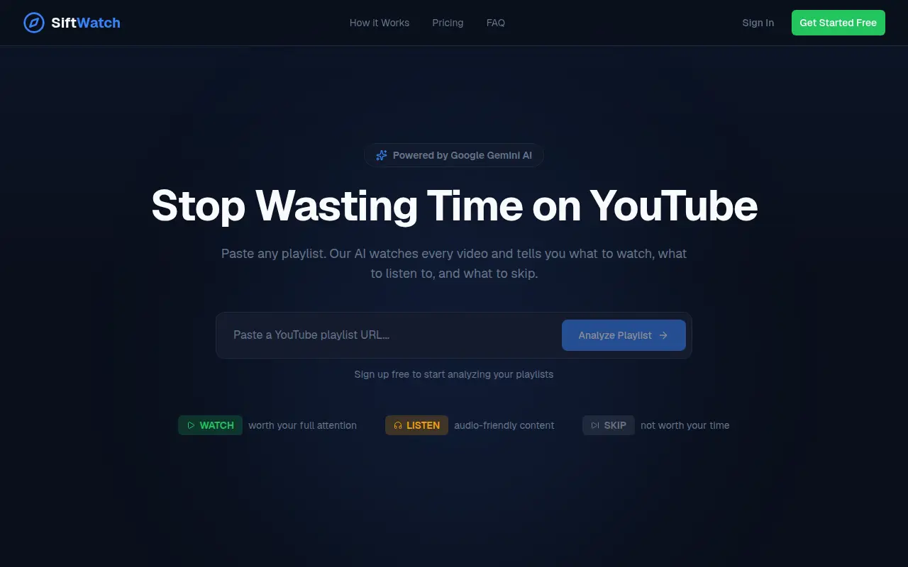 SiftWatch
