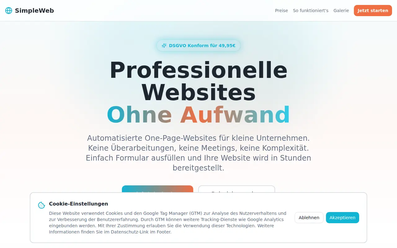 SimpleWeb by @Yasers