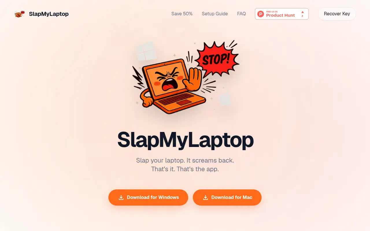 Slapmylaptop