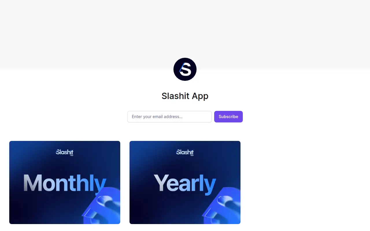 Slashit App