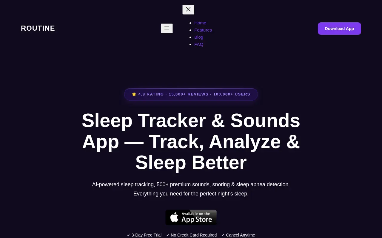 Sleep Tracker: Snore Recorder App