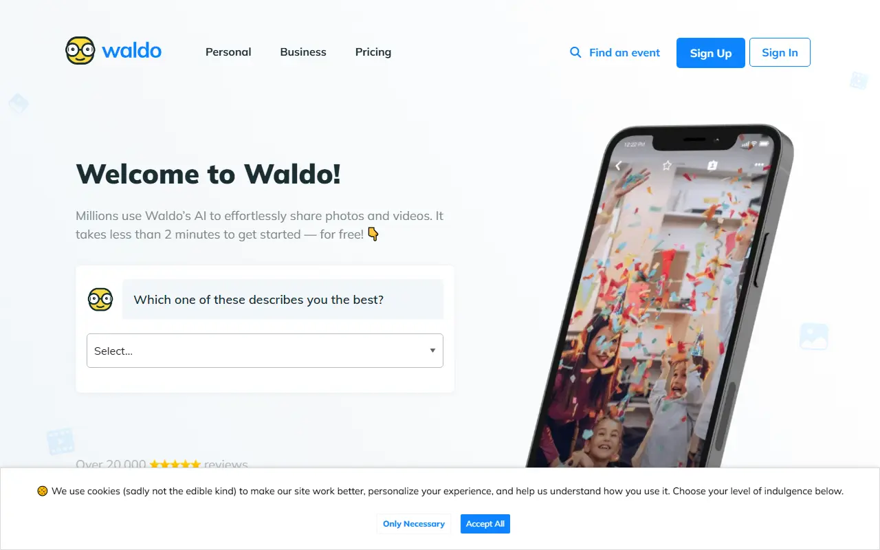 Smart Albums AI by Waldo Photos