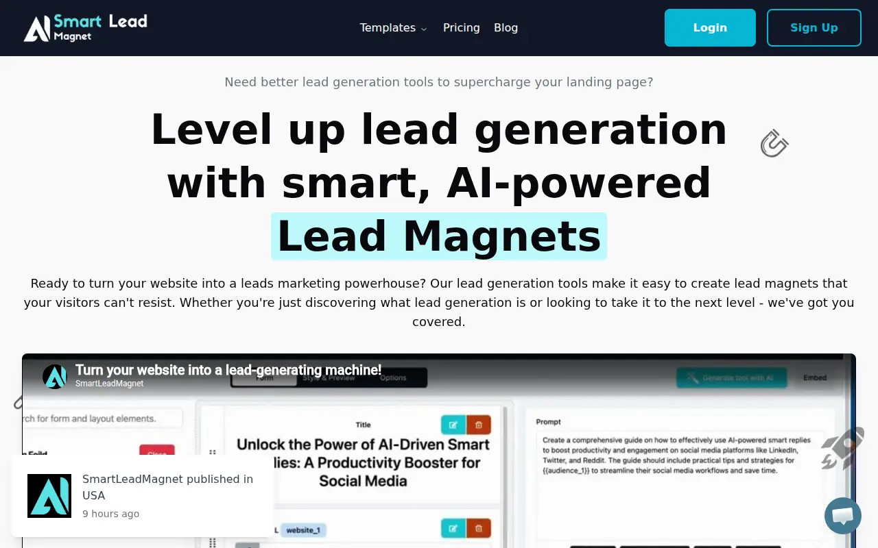 Smart Lead Magnet