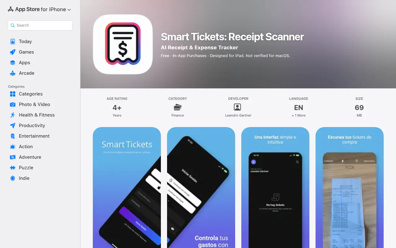 Smart Tickets: Ticket Digital