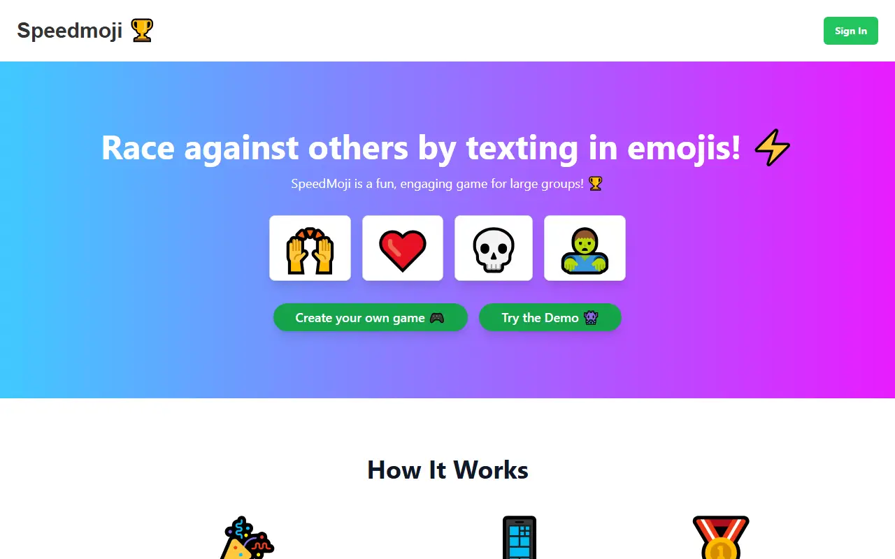 Speedmoji