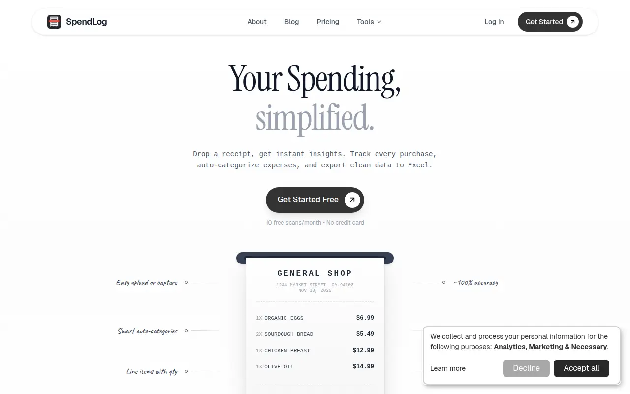 SpendLog