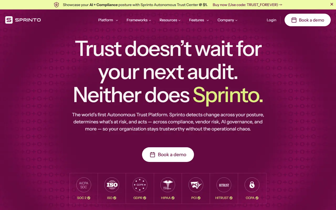 Sprinto's AI Security Questionnaire