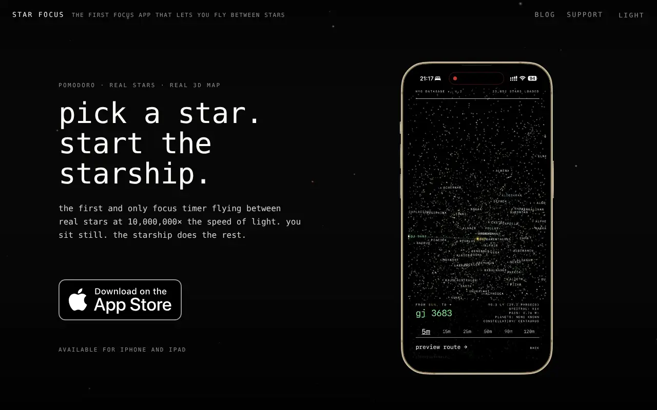 Star Focus: Productivity Timer