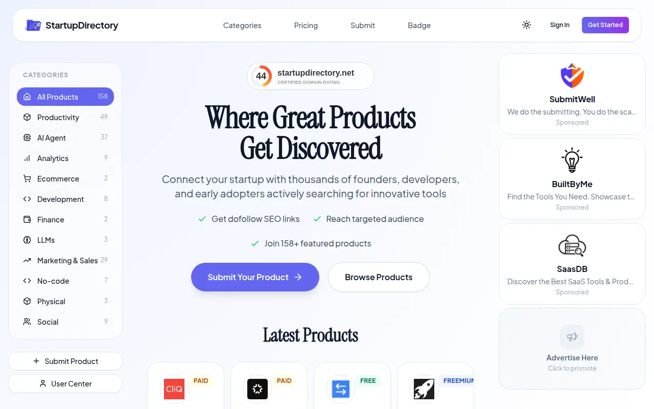 Startup Directory