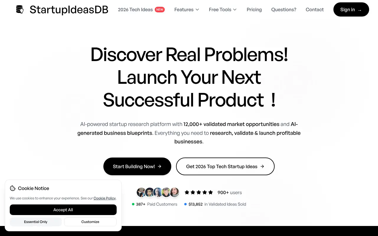 StartupIdeasDB