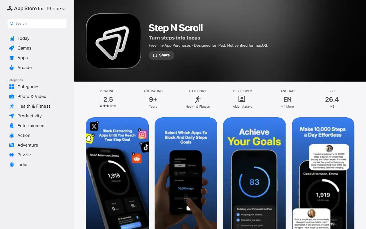 Step N Scroll