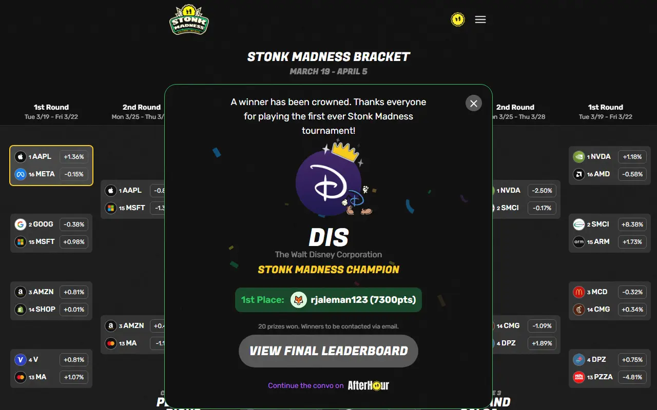 Stonk Madness