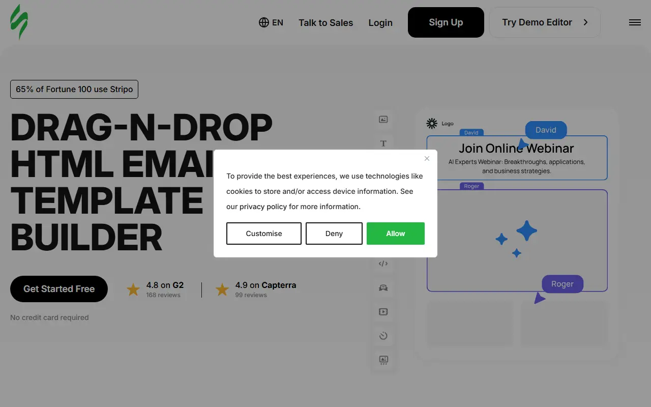 Stripo Email Design Platform