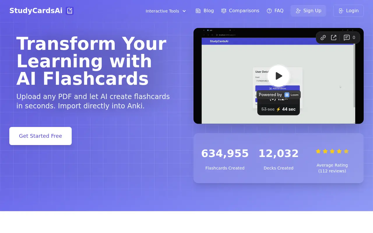 Study Cards AI