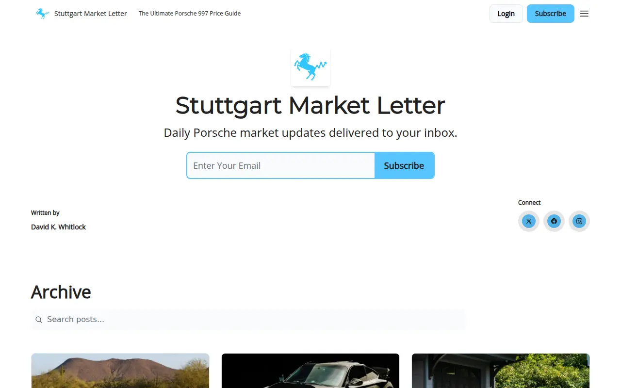 Stuttgart Market Letter
