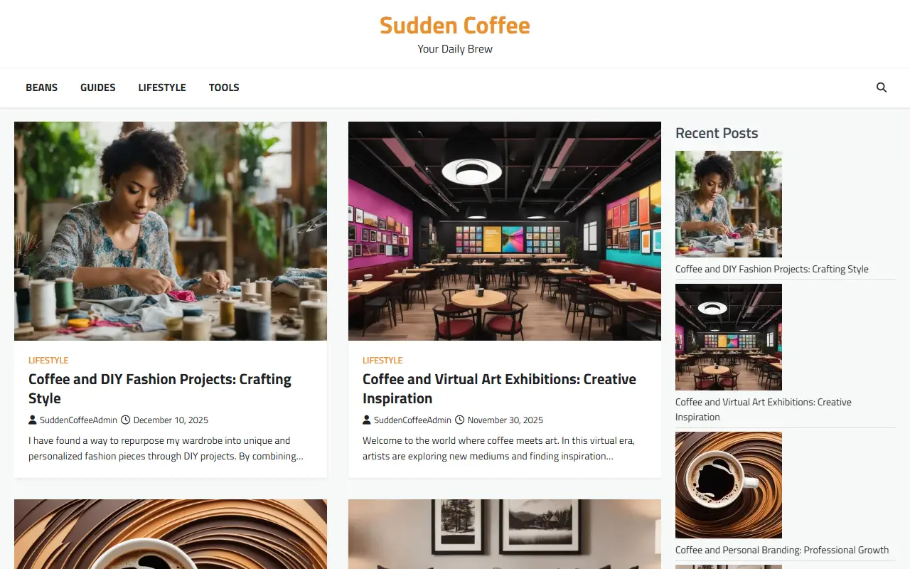 Sudden Coffee