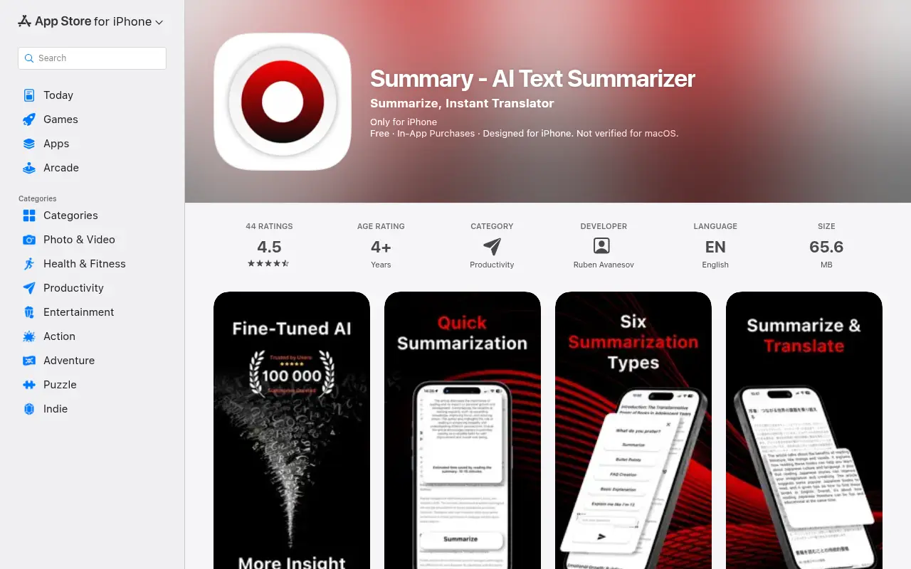 Summarizr