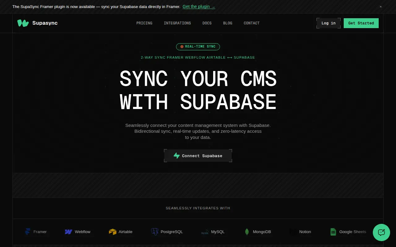 Supasync Framer-plugin