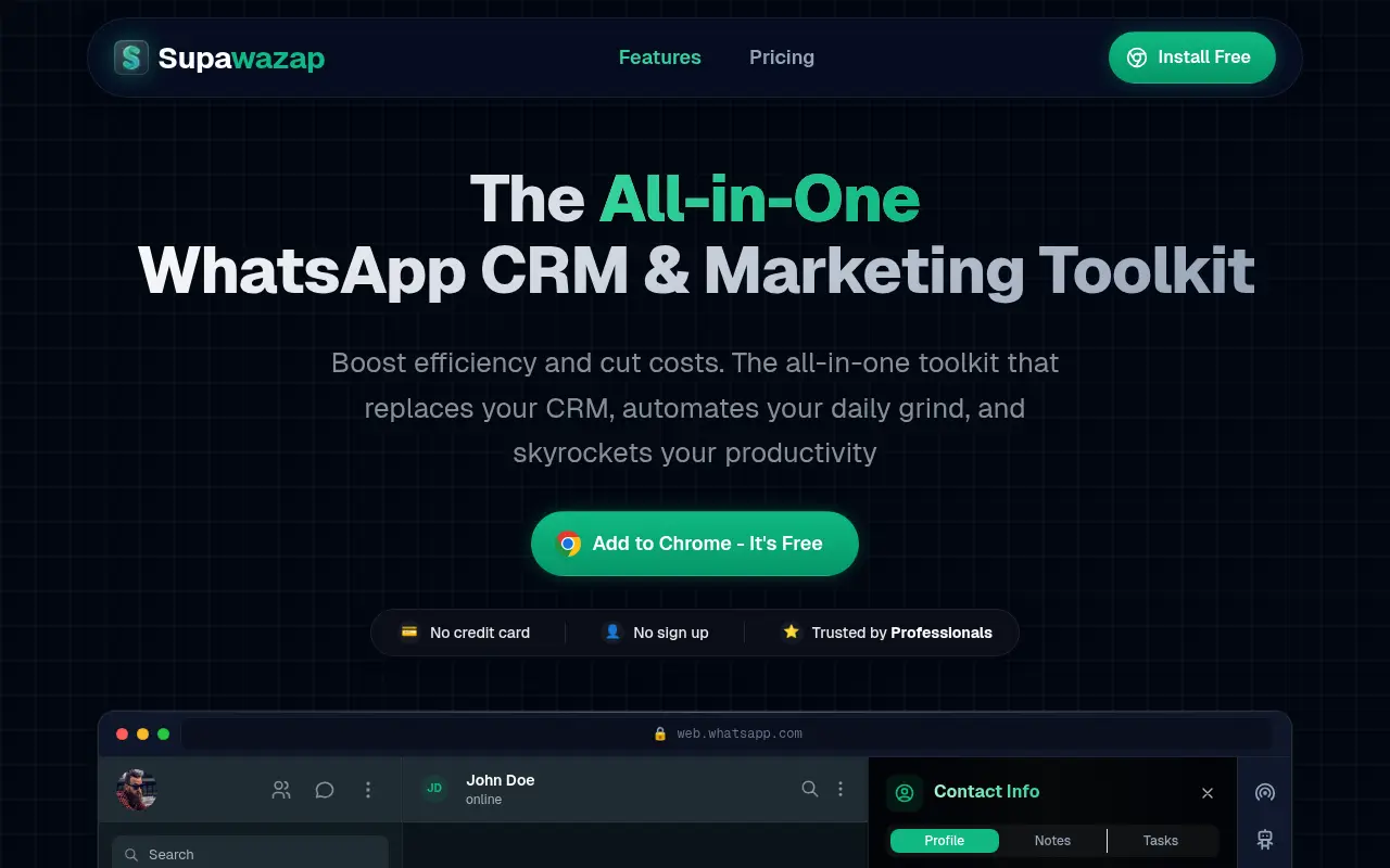 Supawazap - Whatsapp Web CRM