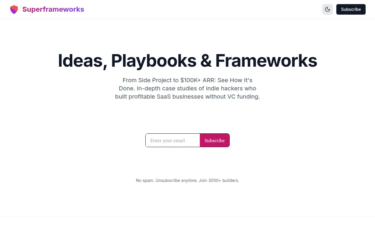 Superframeworks