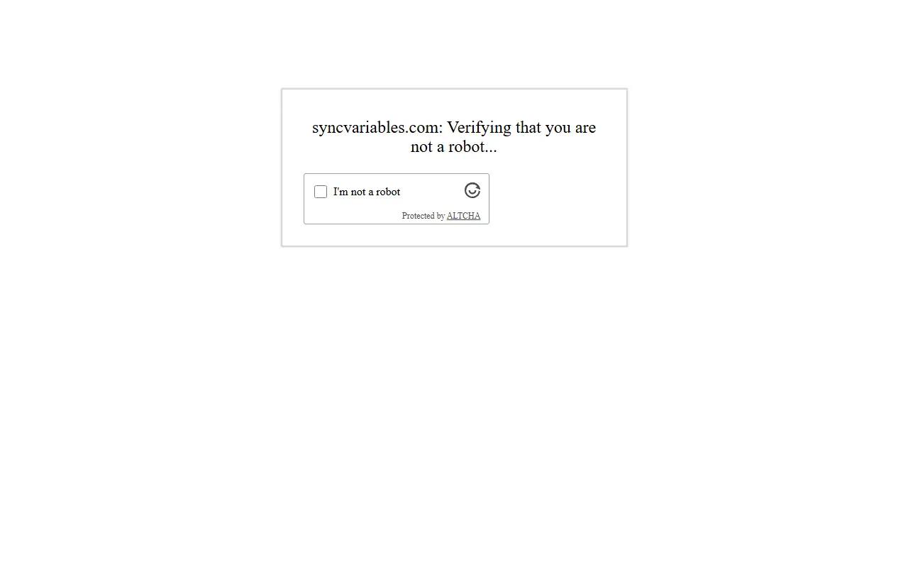 SyncVariables
