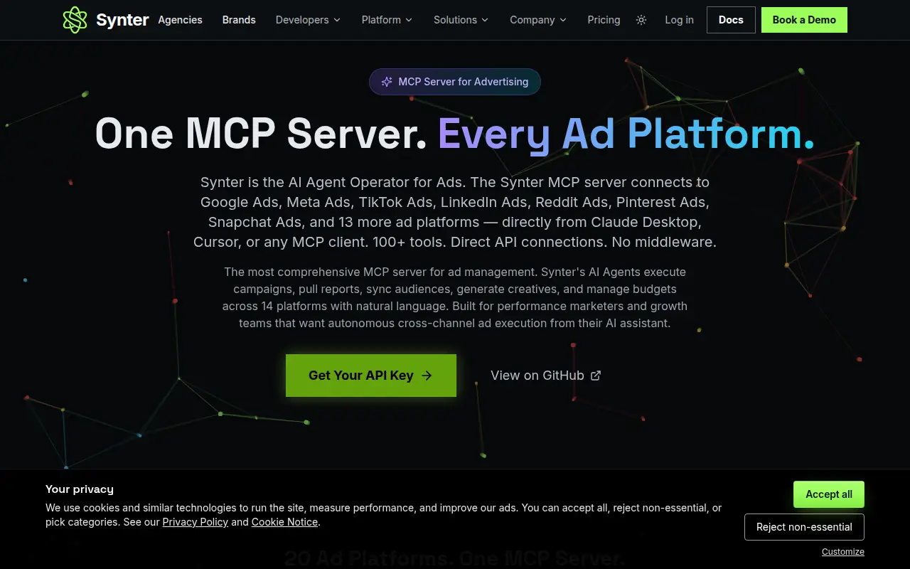 Synter MCP for Claude & Cursor