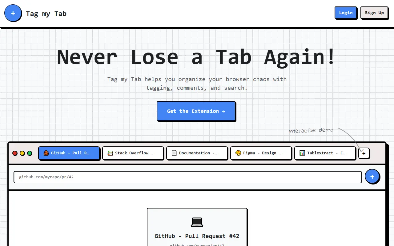 Tag my Tab