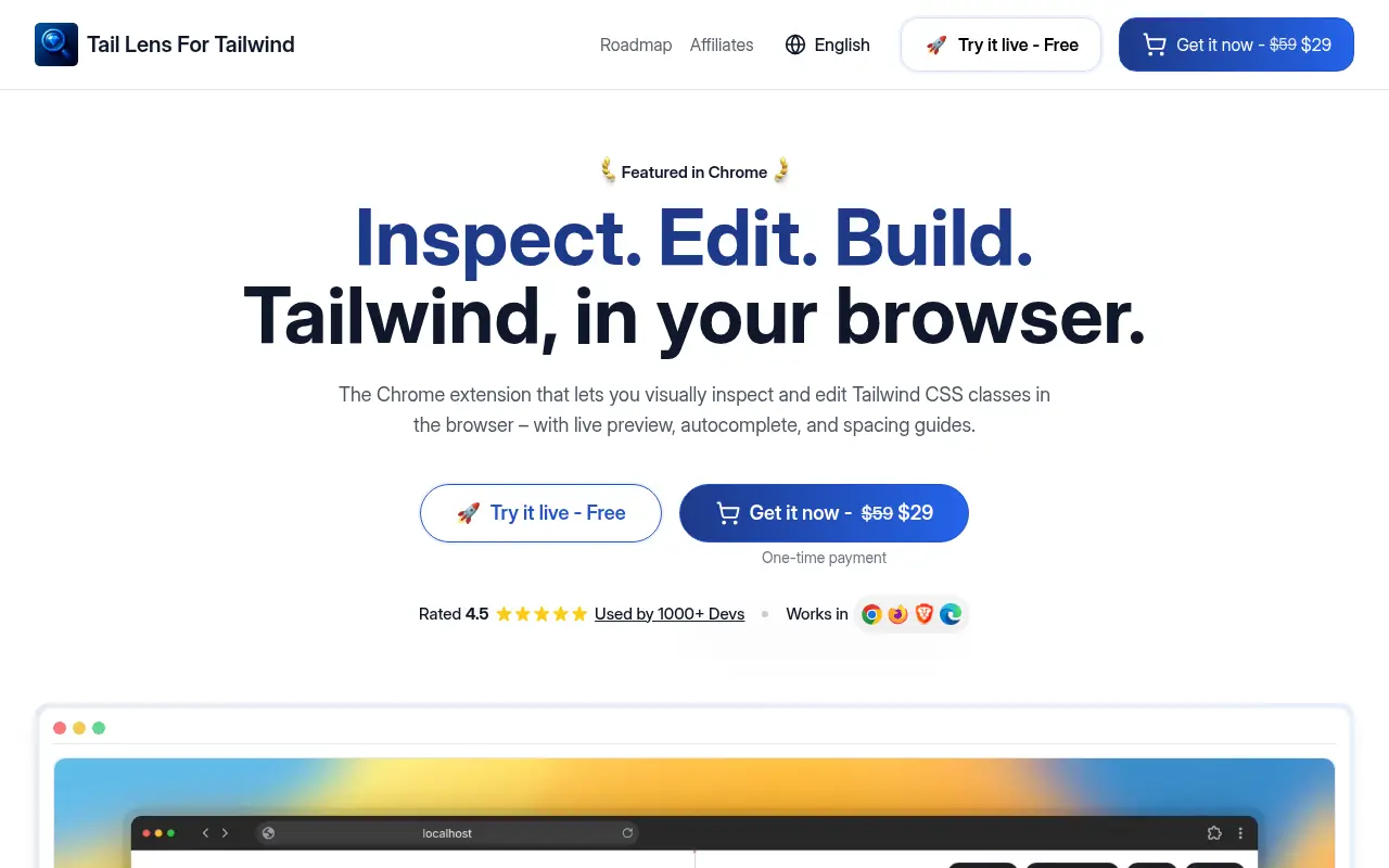 Taillens - Tool for frontend developers