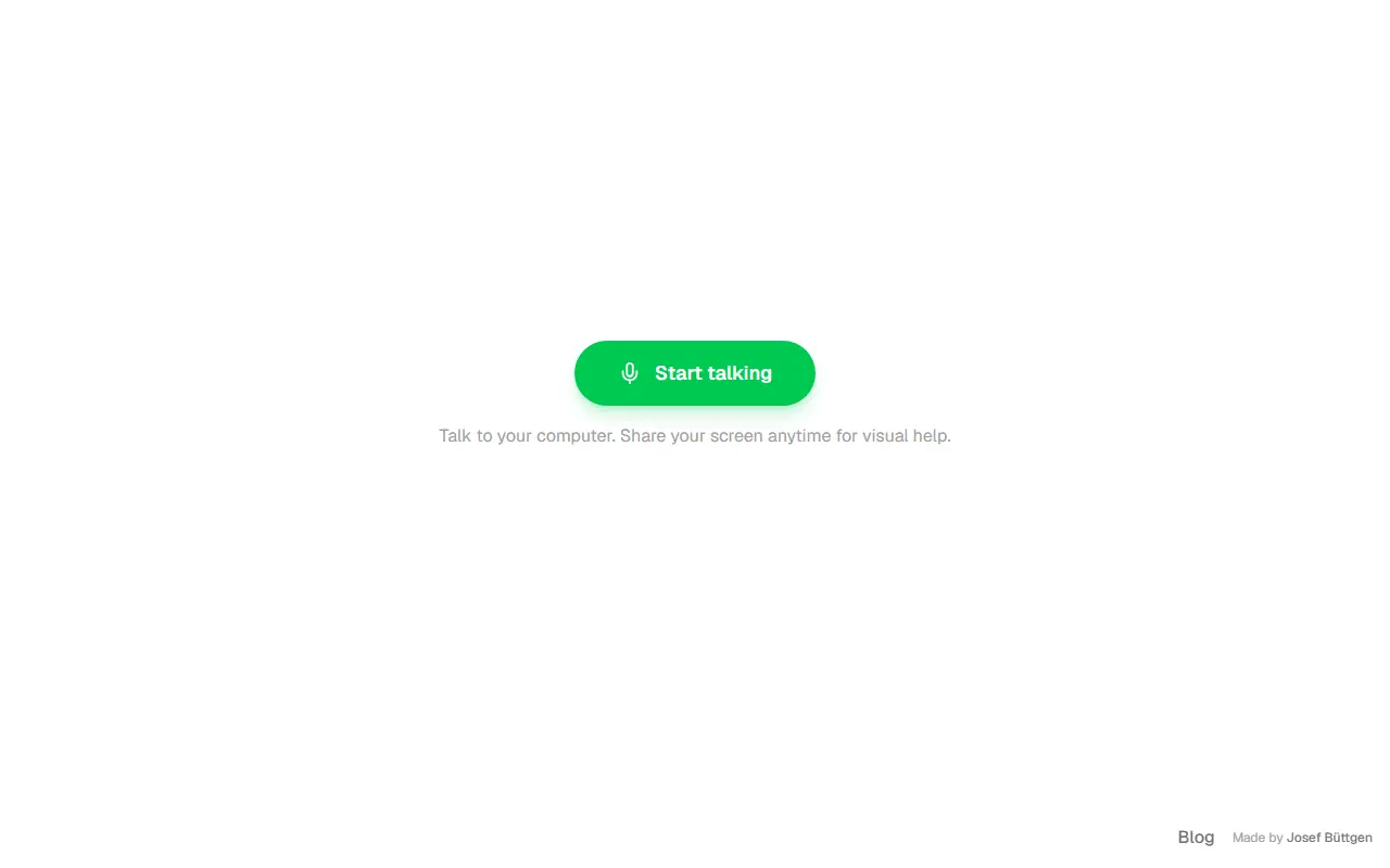 Talk To Your Computer