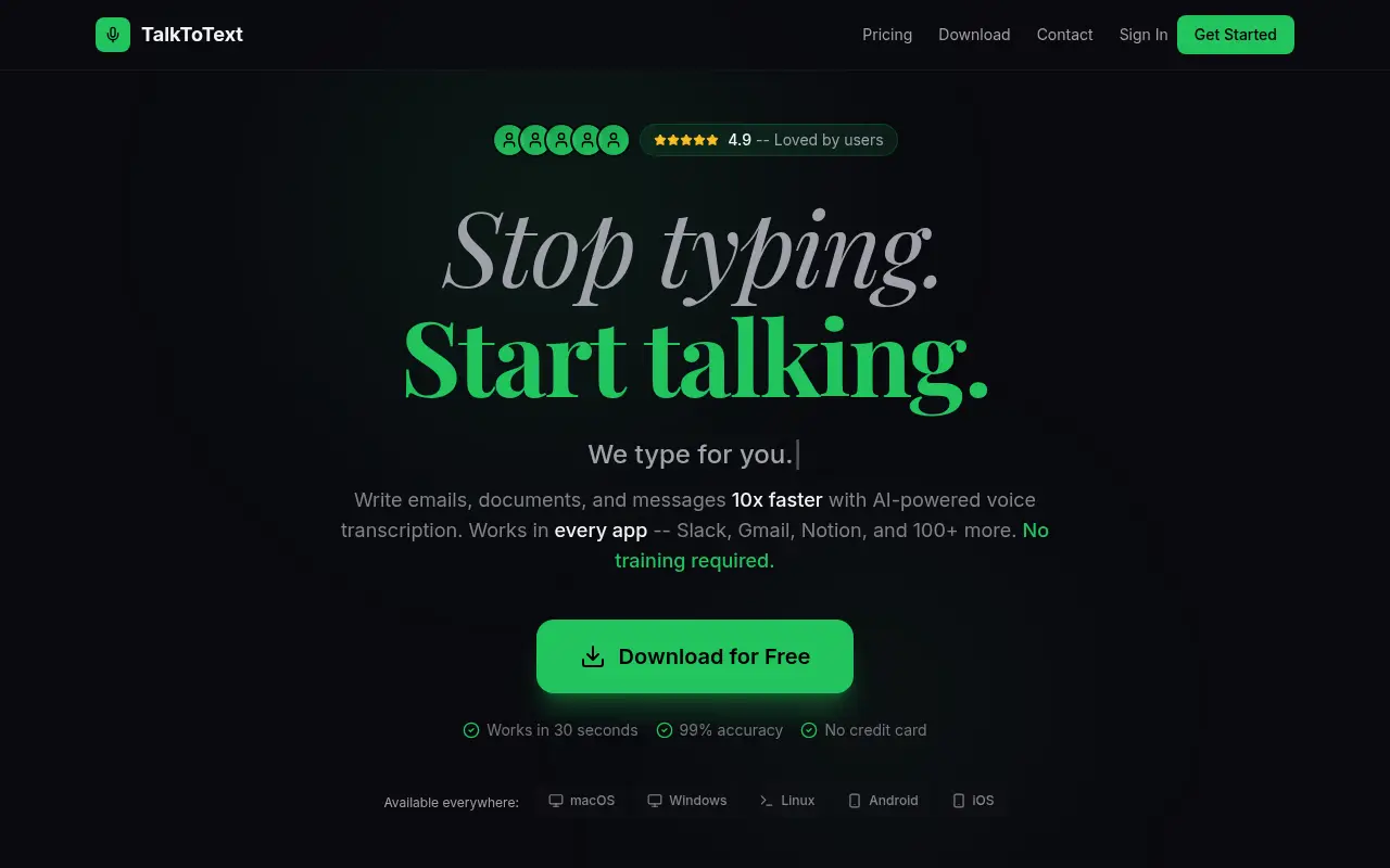 TalktoText.ai