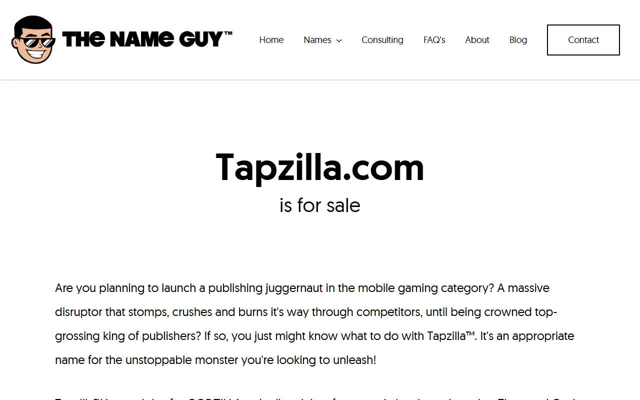 Tapzilla