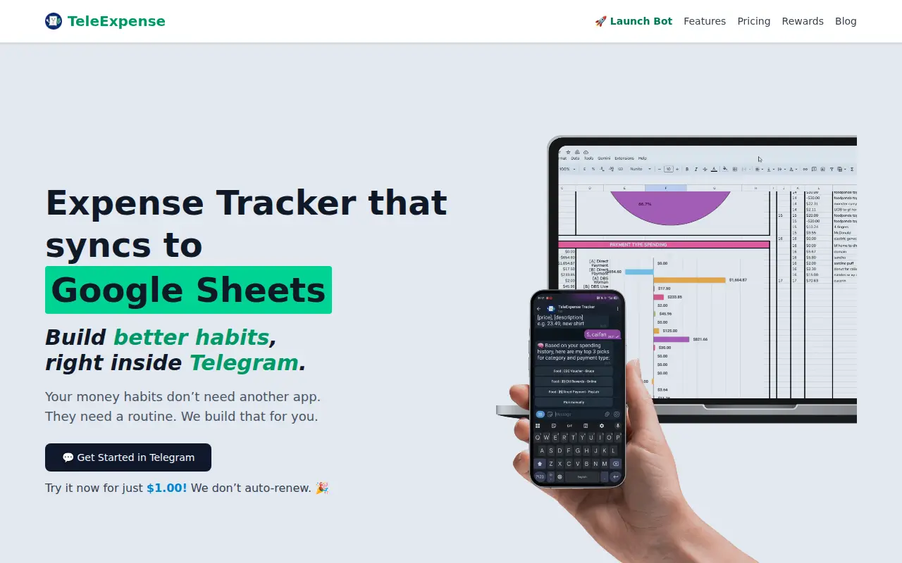 TeleExpense Tracker