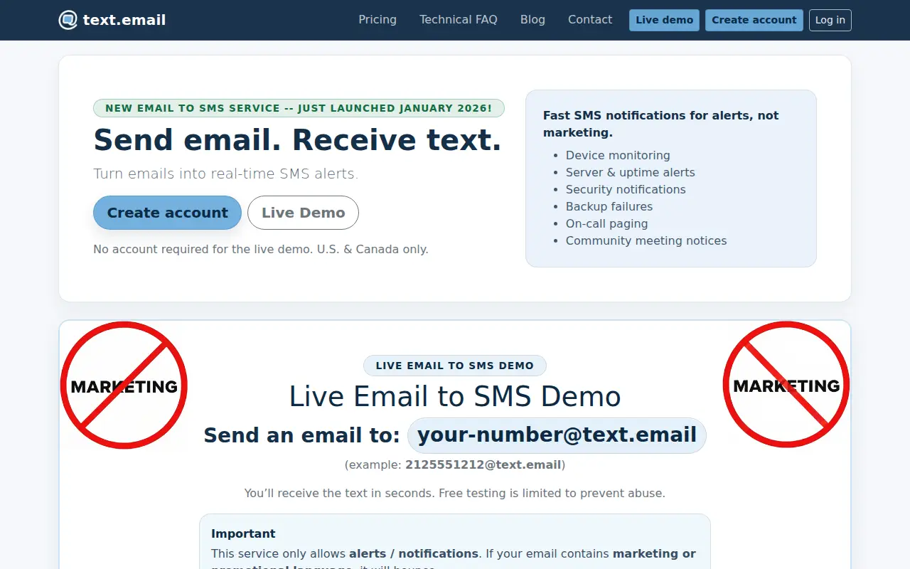 text.email