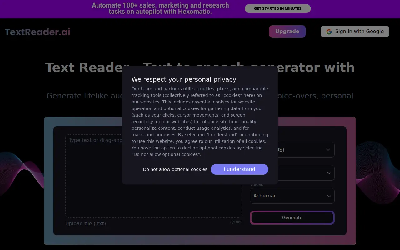 Text Reader AI