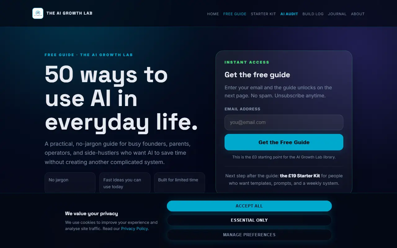 The AI Growth Lab