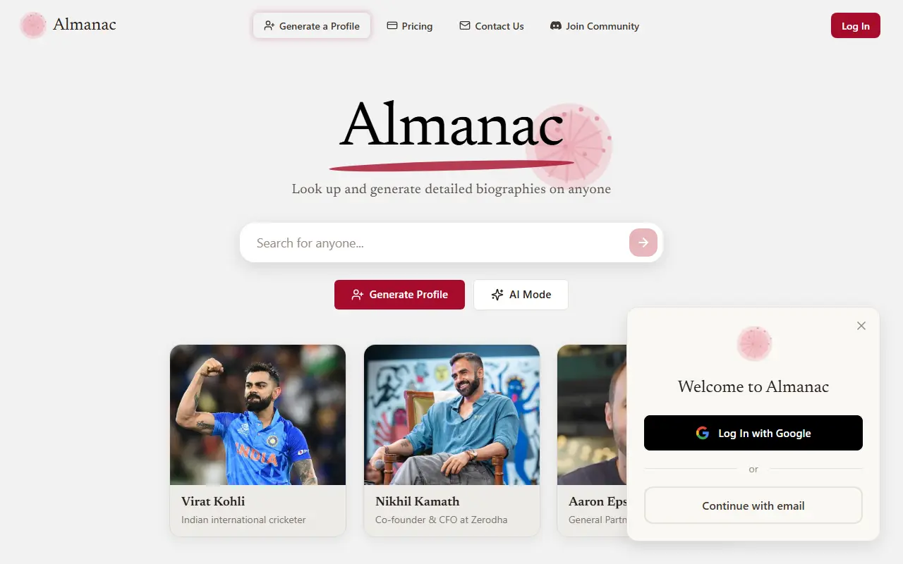 The Almanac