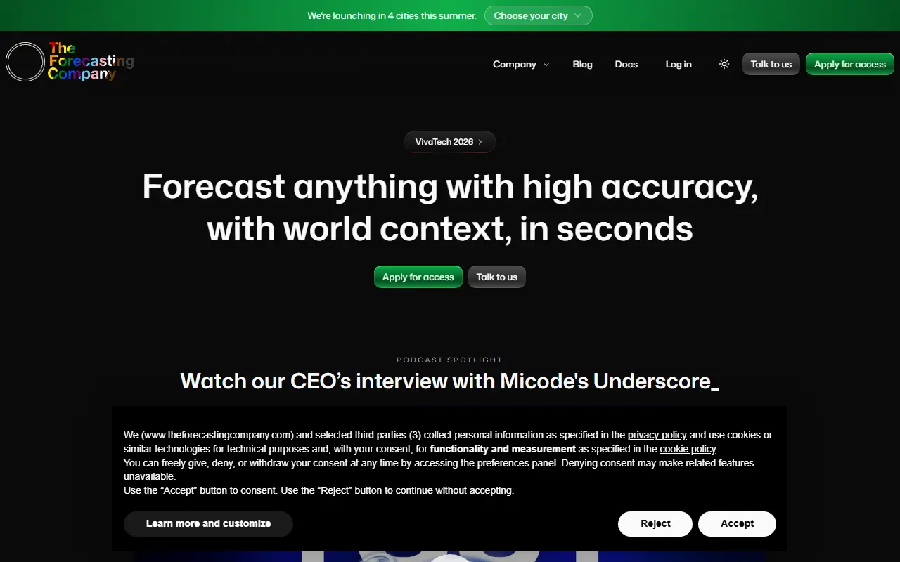 The Forecasting Company