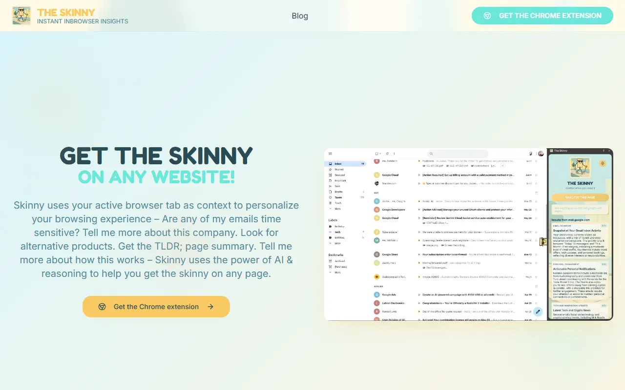 The Skinny Extension