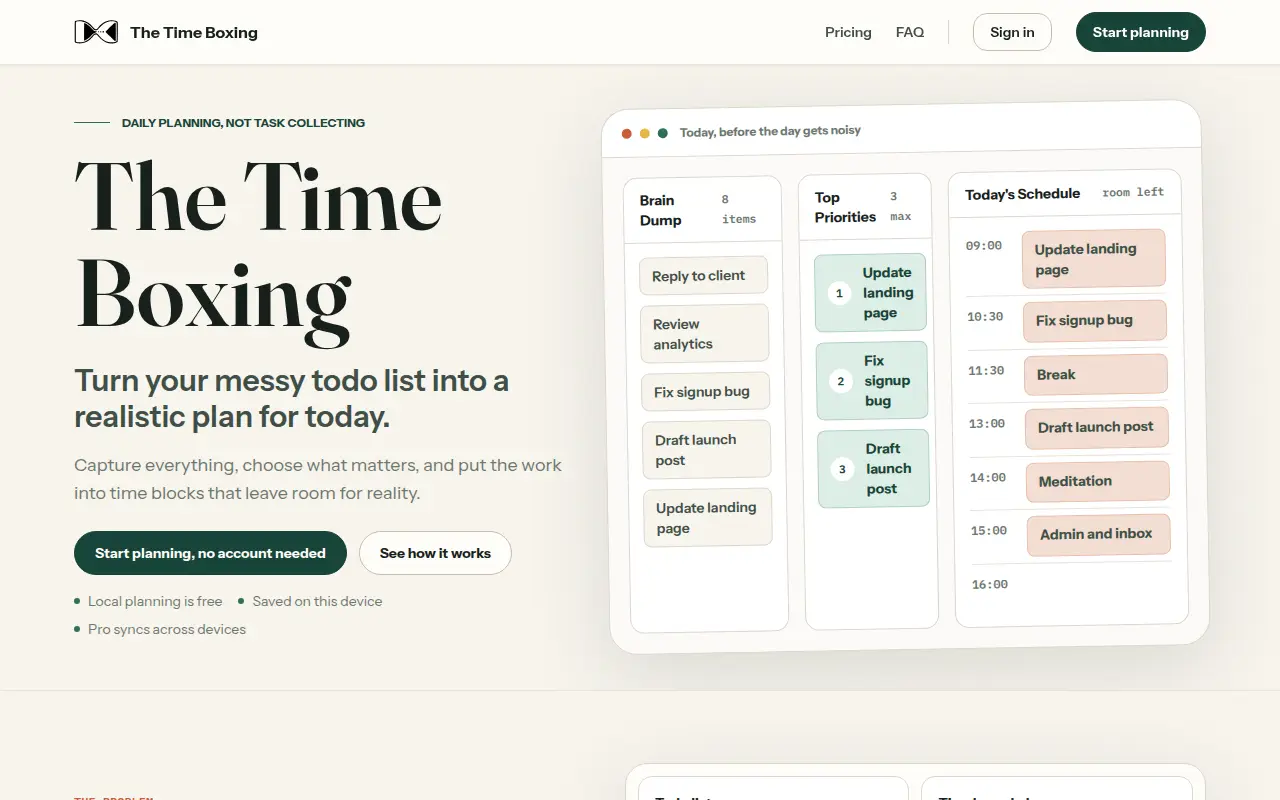 TheTimeBoxing