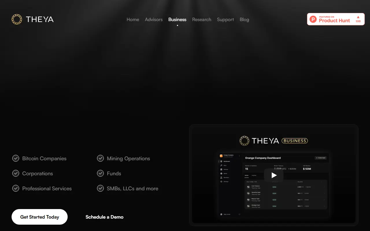 Theya for Business