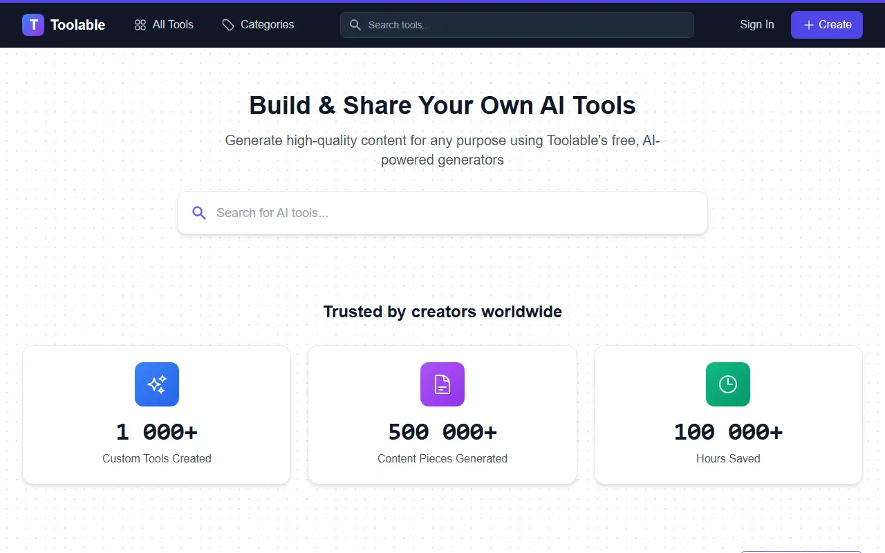 Toolable.ai