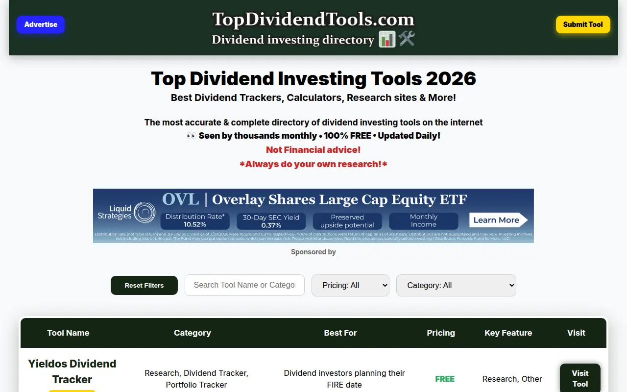 TopDividendTools